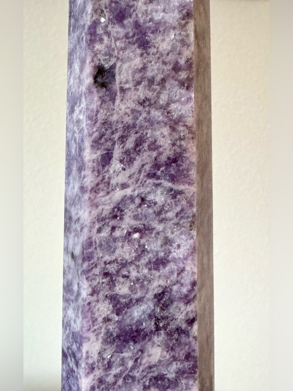 Large Lepidolite Tower - Picture 3 of 13